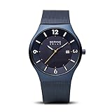 BERING Time | Men's Slim Watch 14440-393 | 40MM Case | Solar Collection | Stainless Steel Strap |...