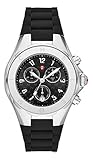 Michele Women's Black Tahitan Jelly Bean Watch, 40mm