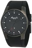 Kenneth Cole New York Men's Quartz Stainless Steel Case Polyurethane Black(Model:KC1557)