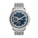 Relic by Fossil Men's Heath Quartz Stainless Steel Dress Watch, Color: Silver-Tone (Model: ZR15835)