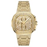 JBW Luxury Men's Heist J6380 20 Diamond Wrist Watch with Stainless Steel Bracelet, 47.5mm