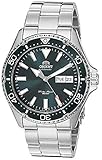 Orient Men's Kamasu Stainless Steel Japanese Automatic Diving Watch with Stainless-Steel Strap,...